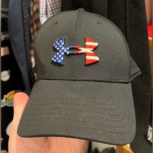 Under armour American flag hat